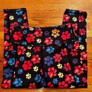 CVG Paws Capri Length Leggings